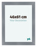 Como MDF Photo Frame 46x61cm Aluminium Brushed Front Size | Yourdecoration.com