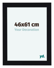 Como MDF Photo Frame 46x61cm Black High Gloss Front Size | Yourdecoration.com