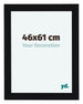 Como MDF Photo Frame 46x61cm Black High Gloss Front Size | Yourdecoration.com