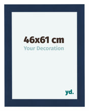 Como MDF Photo Frame 46x61cm Dark Blue Swept Front Size | Yourdecoration.com