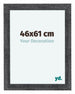 Como MDF Photo Frame 46x61cm Gray Swept Front Size | Yourdecoration.com