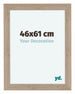 Como MDF Photo Frame 46x61cm Oak Light Front Size | Yourdecoration.com