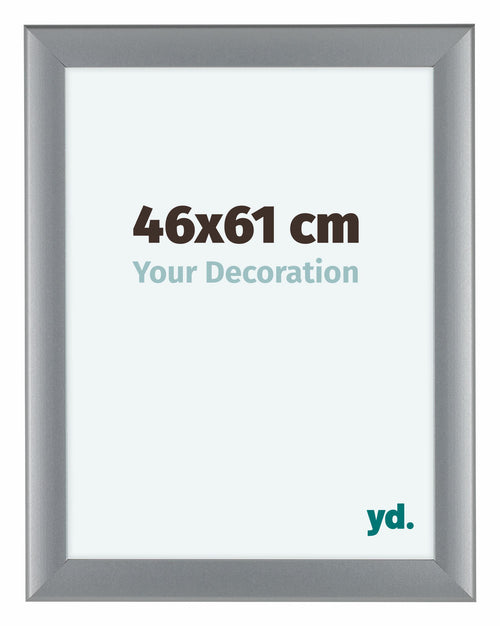 Como MDF Photo Frame 46x61cm Silver Matte Front Size | Yourdecoration.com