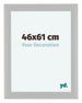 Como MDF Photo Frame 46x61cm White Woodgrain Front Size | Yourdecoration.com