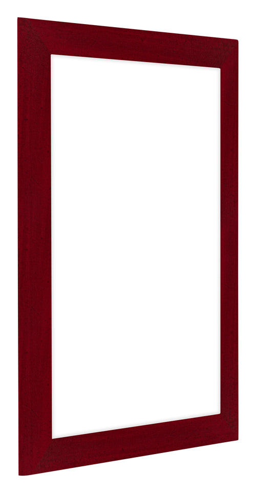 Como MDF Photo Frame 46x61cm Wine Red Swept Front Oblique | Yourdecoration.com