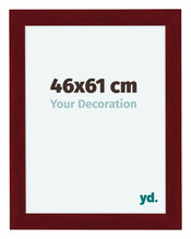 Como MDF Photo Frame 46x61cm Wine Red Swept Front Size | Yourdecoration.com