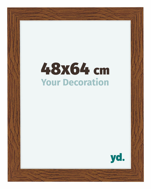 Como MDF Photo Frame 48x64cm Oak Rustic Front Size | Yourdecoration.com