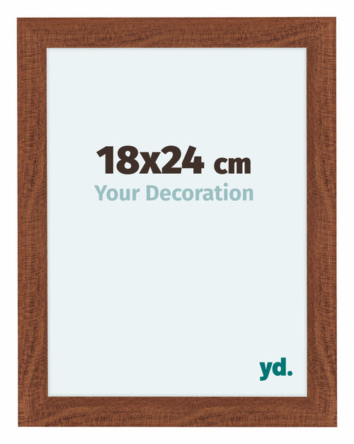 Como MDF Photo Frame 48x64cm Walnut Front Size | Yourdecoration.com