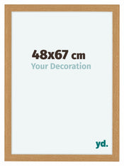 Como MDF Photo Frame 48x67cm Beech Front Size | Yourdecoration.com