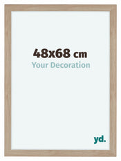 Como MDF Photo Frame 48x68cm Oak Light Front Size | Yourdecoration.com