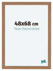 Como MDF Photo Frame 48x68cm Walnutt Light Front Size | Yourdecoration.com