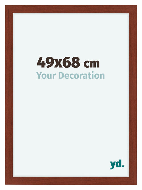 Como MDF Photo Frame 49x68cm Cherry Front Size | Yourdecoration.com