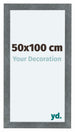 Como MDF Photo Frame 50x100cm Iron Swept Front Size | Yourdecoration.com