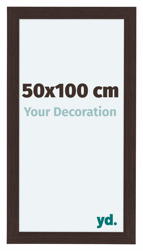 Como MDF Photo Frame 50x100cm Oak Dark Front Size | Yourdecoration.com