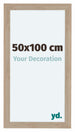 Como MDF Photo Frame 50x100cm Oak Light Front Size | Yourdecoration.com