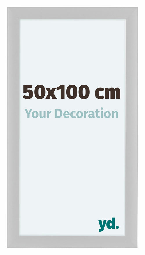 Como MDF Photo Frame 50x100cm White High Gloss Front Size | Yourdecoration.com