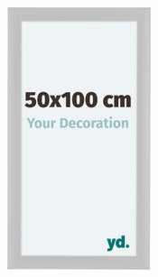 Como MDF Photo Frame 50x100cm White Matte Front Size | Yourdecoration.com