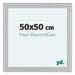 Como MDF Photo Frame 50x50cm White High Gloss Front Size | Yourdecoration.com