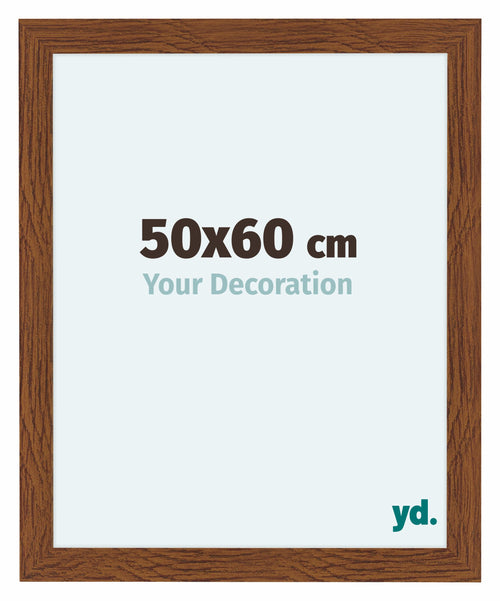 Como MDF Photo Frame 50x60cm Oak Rustic Front Size | Yourdecoration.com