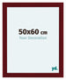 Como MDF Photo Frame 50x60cm Wine Red Swept Front Size | Yourdecoration.com