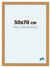 Como MDF Photo Frame 50x70cm Beech Front Size | Yourdecoration.com