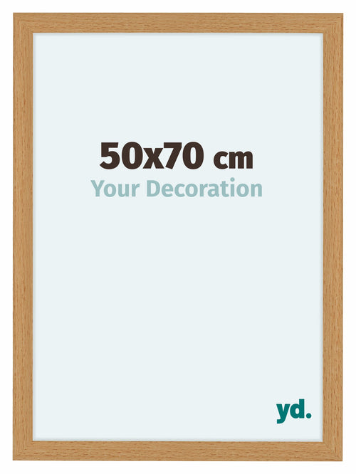 Como MDF Photo Frame 50x70cm Beech Front Size | Yourdecoration.com