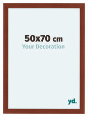 Como MDF Photo Frame 50x70cm Cherry Front Size | Yourdecoration.com