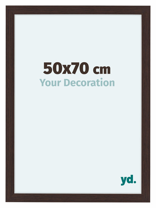 Como MDF Photo Frame 50x70cm Oak Dark Front Size | Yourdecoration.com