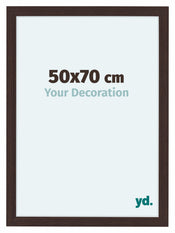 Como MDF Photo Frame 50x70cm Oak Dark Front Size | Yourdecoration.com