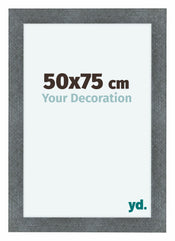 Como MDF Photo Frame 50x75cm Iron Swept Front Size | Yourdecoration.com