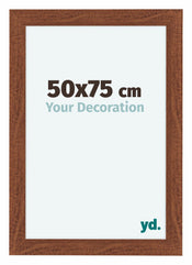 Como MDF Photo Frame 50x75cm Walnut Front Size | Yourdecoration.com