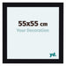 Como MDF Photo Frame 55x55cm Black High Gloss Front Size | Yourdecoration.com