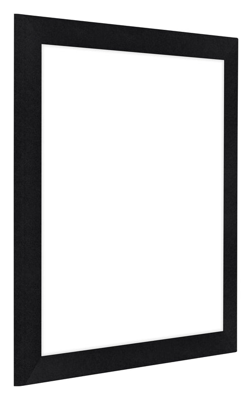 Como MDF Photo Frame 55x55cm Black Matte Front Oblique | Yourdecoration.com