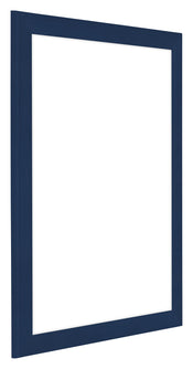 Como MDF Photo Frame 55x65cm Dark Blue Swept Front Oblique | Yourdecoration.com