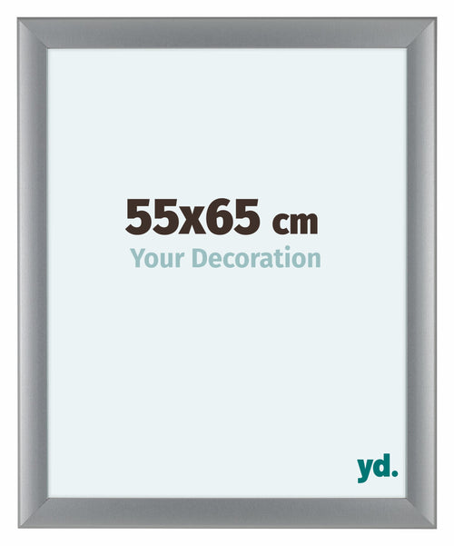 Como MDF Photo Frame 55x65cm Silver Matte Front Size | Yourdecoration.com