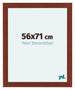 Como MDF Photo Frame 56x71cm Cherry Front Size | Yourdecoration.com