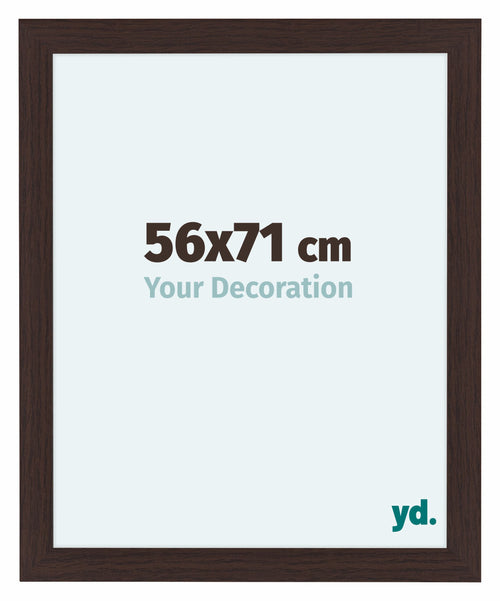 Como MDF Photo Frame 56x71cm Oak Dark Front Size | Yourdecoration.com