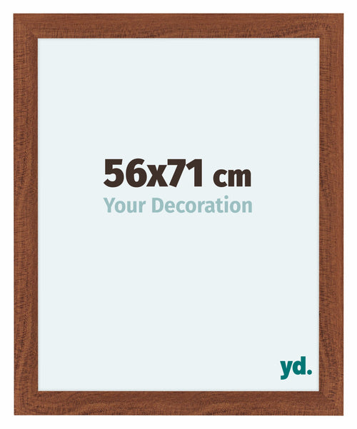 Como MDF Photo Frame 56x71cm Walnut Front Size | Yourdecoration.com