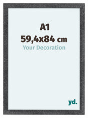 Como MDF Photo Frame 59 4x84cm A1 Gray Swept Front Size | Yourdecoration.com