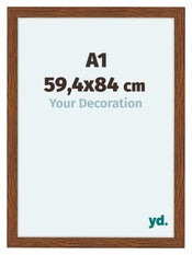 Como MDF Photo Frame 59 4x84cm A1 Oak Rustic Front Size | Yourdecoration.com