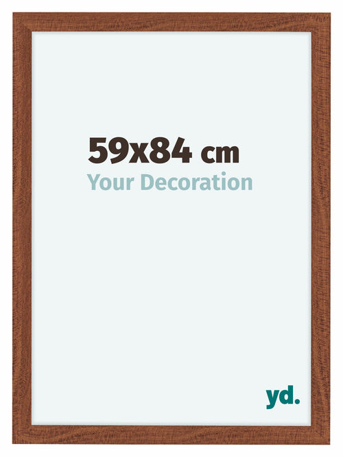 Como MDF Photo Frame 59x84cm Walnut Front Size | Yourdecoration.com