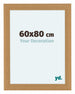 Como MDF Photo Frame 60x80cm Beech Front Size | Yourdecoration.com