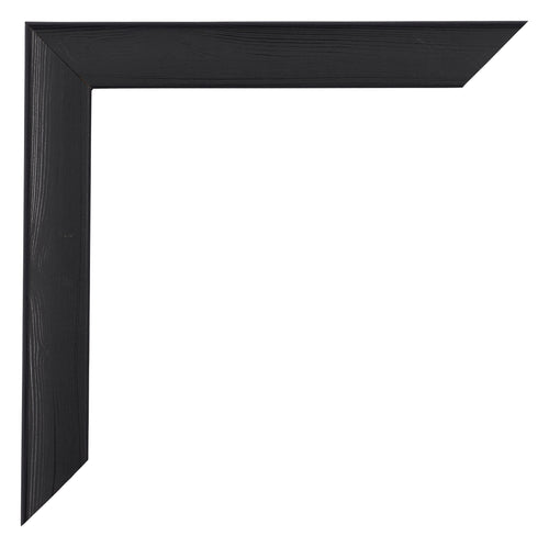 Como MDF Photo Frame 60x80cm Black Woodgrain Corner | Yourdecoration.com