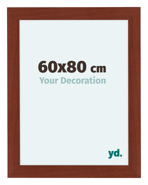 Como MDF Photo Frame 60x80cm Cherry Front Size | Yourdecoration.com