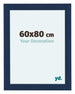 Como MDF Photo Frame 60x80cm Dark Blue Swept Front Size | Yourdecoration.com