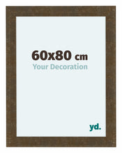 Como MDF Photo Frame 60x80cm Gold Antique Front Size | Yourdecoration.com