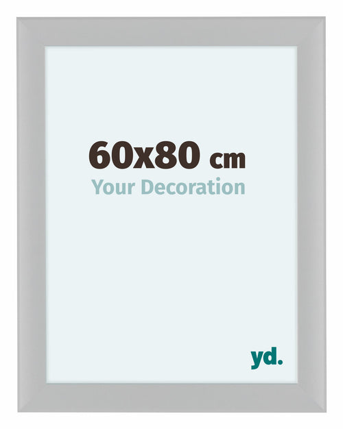 Como MDF Photo Frame 60x80cm White High Gloss Front Size | Yourdecoration.com