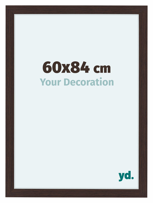 Como MDF Photo Frame 60x84cm Oak Dark Front Size | Yourdecoration.com