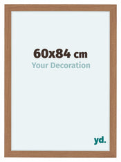 Como MDF Photo Frame 60x84cm Walnut Light Front Size | Yourdecoration.com