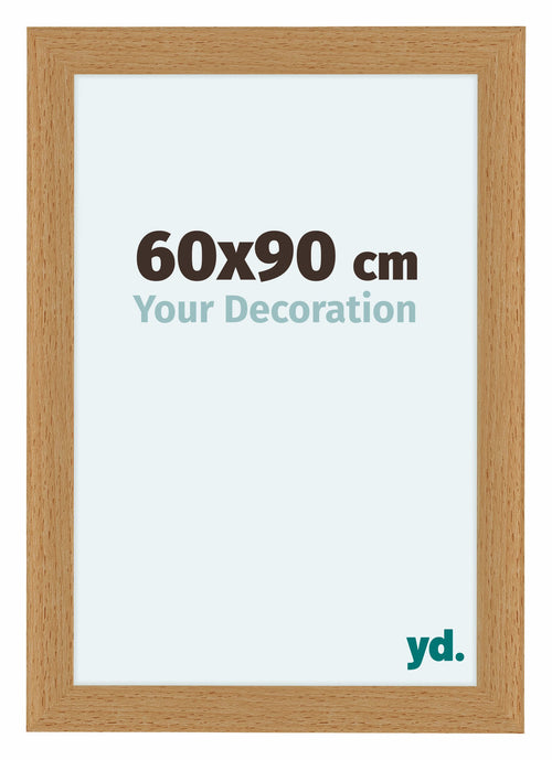 Como MDF Photo Frame 60x90cm Beech Front Size | Yourdecoration.com